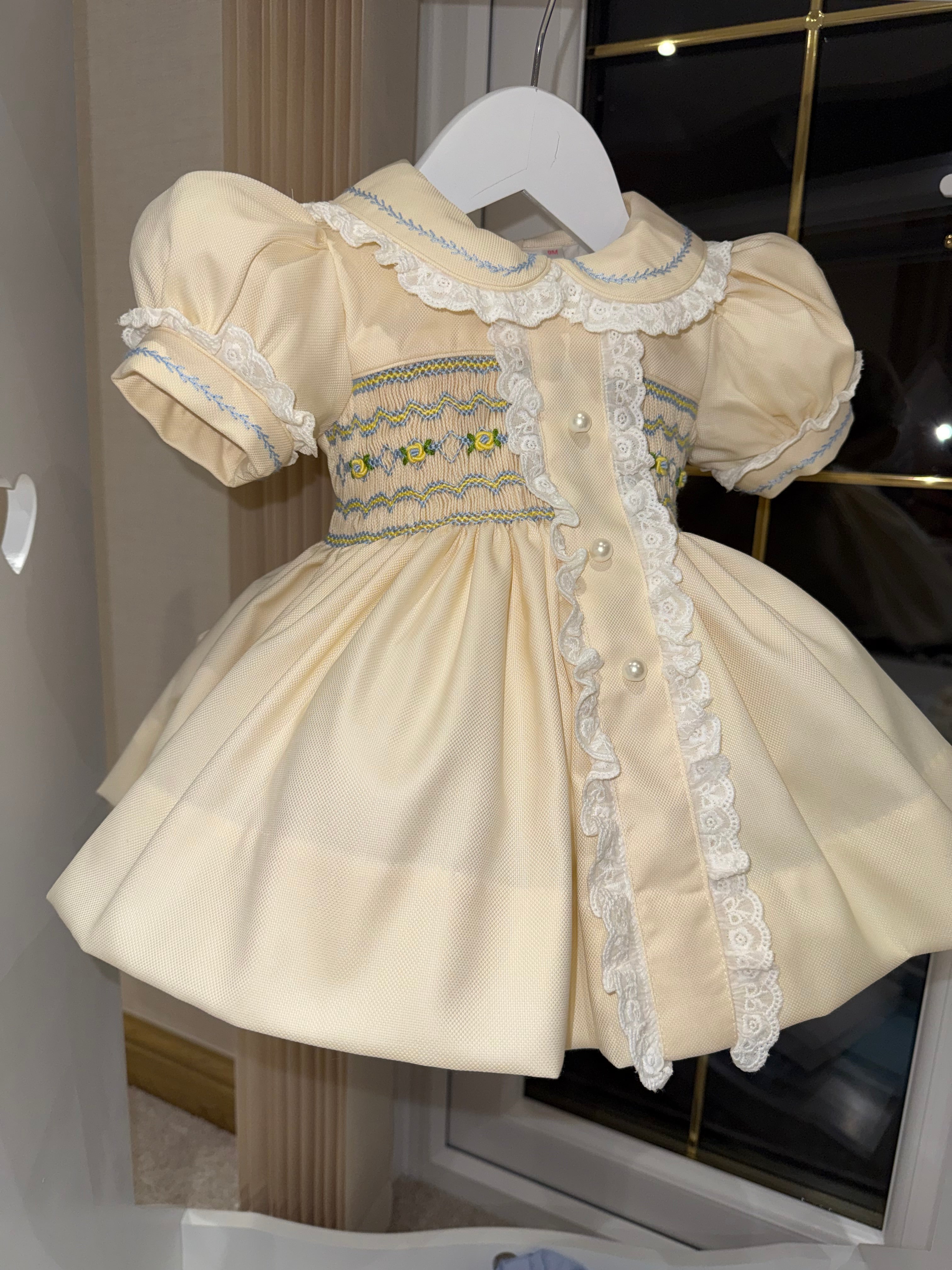 🌼 The Lemon Blossom Smocked Dress 🌼
