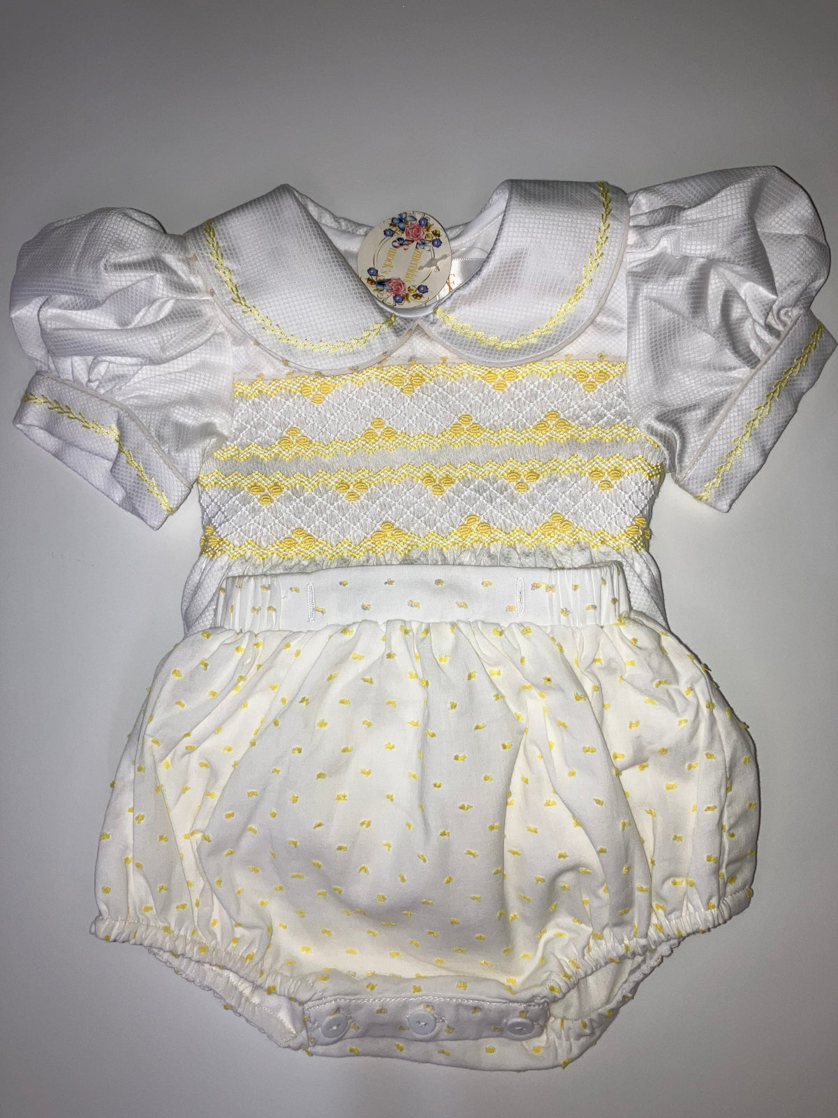 Boys’ Swiss Suit – Comes with Both Pairs of Pants 🤍✨